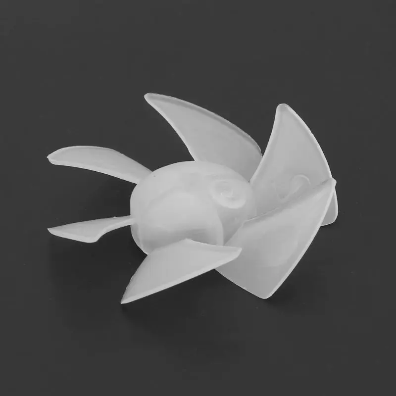 Small Power Mini Plastic Fan Blade 4/6 Leaves For Hairdryer Motor