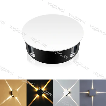 

Vogliovoi Wall Lamp Up&Down Round Indoor Light Beam Modern Wall Lights for Living Room Bedroom Aisle KTV Bar Decoration Light