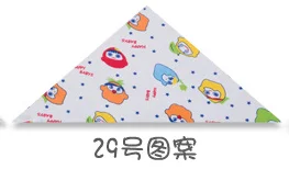 1 шт. нагрудники для малышей Smock Infant Burp Cloths мультфильм слюнявчик полотенце детские принадлежности для еды мягкие детские вещи - Цвет: 29
