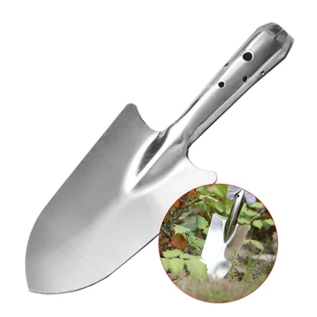

Stainless steel planting shovel garden bonsai tool potted plant soil excavation tool