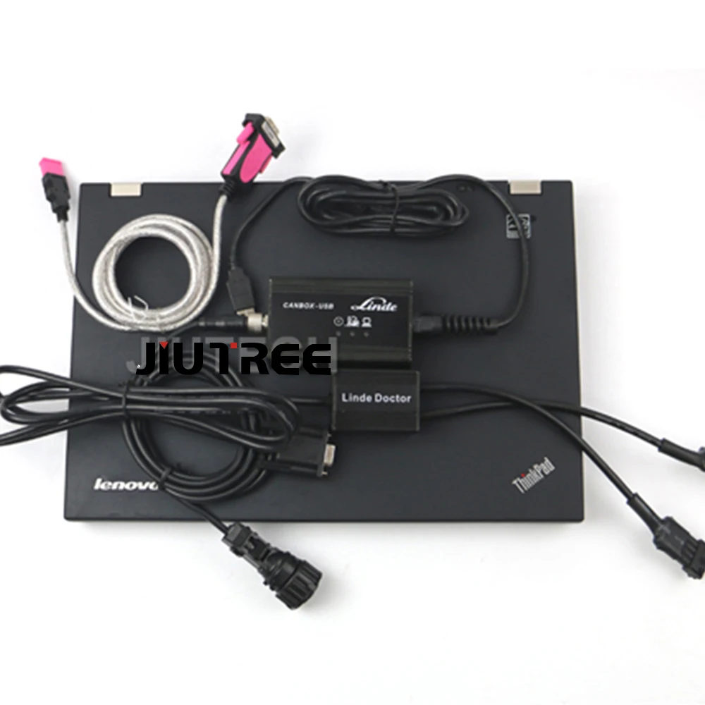 Вилочный погрузчик Linde диагностический инструмент Linde canbox+ linde доктор+ T420 ноутбук linde вилочный погрузчик диагностический полный набор