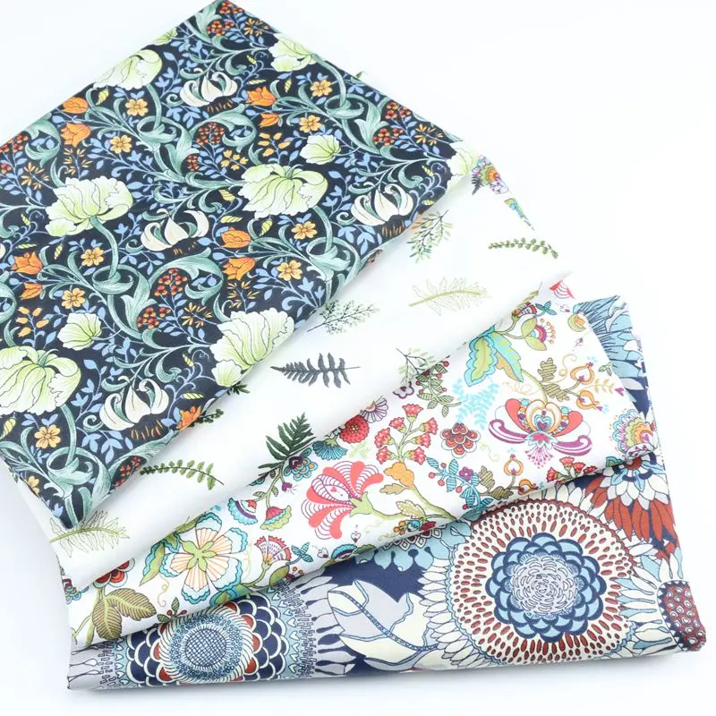 

Antique and elegant cotton fabric Floral Kids 100% Cotton Fabric,Patchwork Cloth,DIY Sewing Quilting Fat Quarters Material