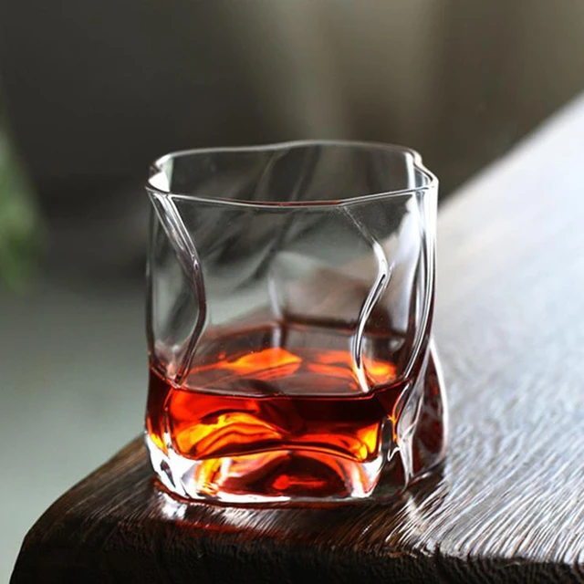 Japanese Style Whiskey Glass Cup Handmade Origami Shape Liquor Spirits XO Beer  Wine Cocktail Glasses Juice Cup Coffee Mug - AliExpress