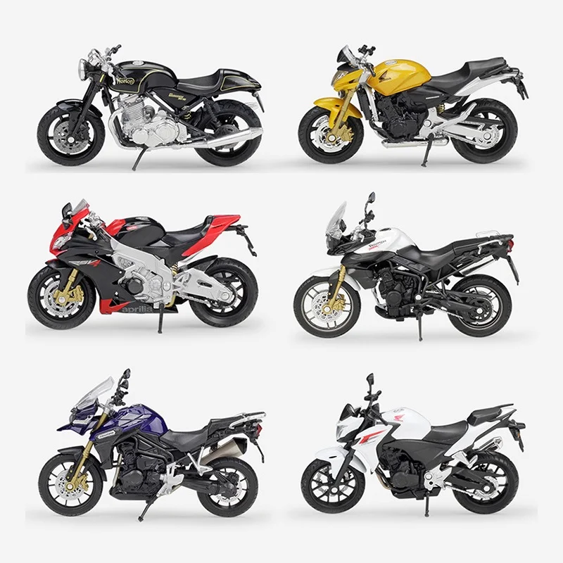 1:18 Welly Suzuki Honda Triumph Yamaha Aprilia Norton литой под давлением мотоцикл| |