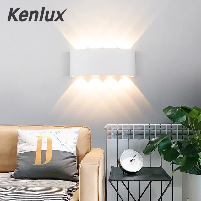 1 LED Wall Lamp Motion Sensor Light Fixture Indoor Wall Sconce Stair