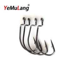 YeMuLang Лидер продаж! 40 шт./компл. Высокое Качество бронзовых морских рыболовных крючков Высококачественная карбоновая Сталь крючки для рыболовных снастей/Инструмент Крючки YG167