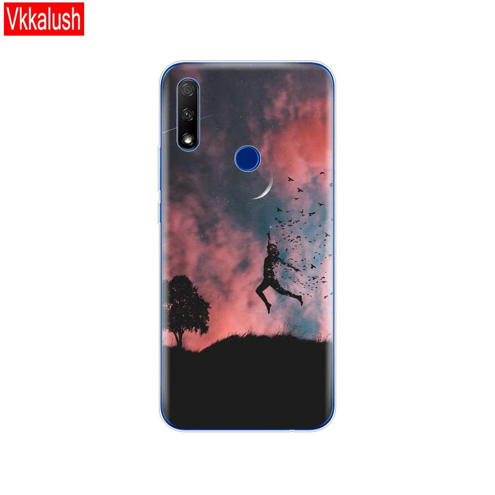 Для Honor 9X Global чехол Honor 9X Premium чехол Силиконовый ТПУ мягкий чехол для телефона для huawei Honor 9X Premium STK-LX1 бампер - Цвет: 80268