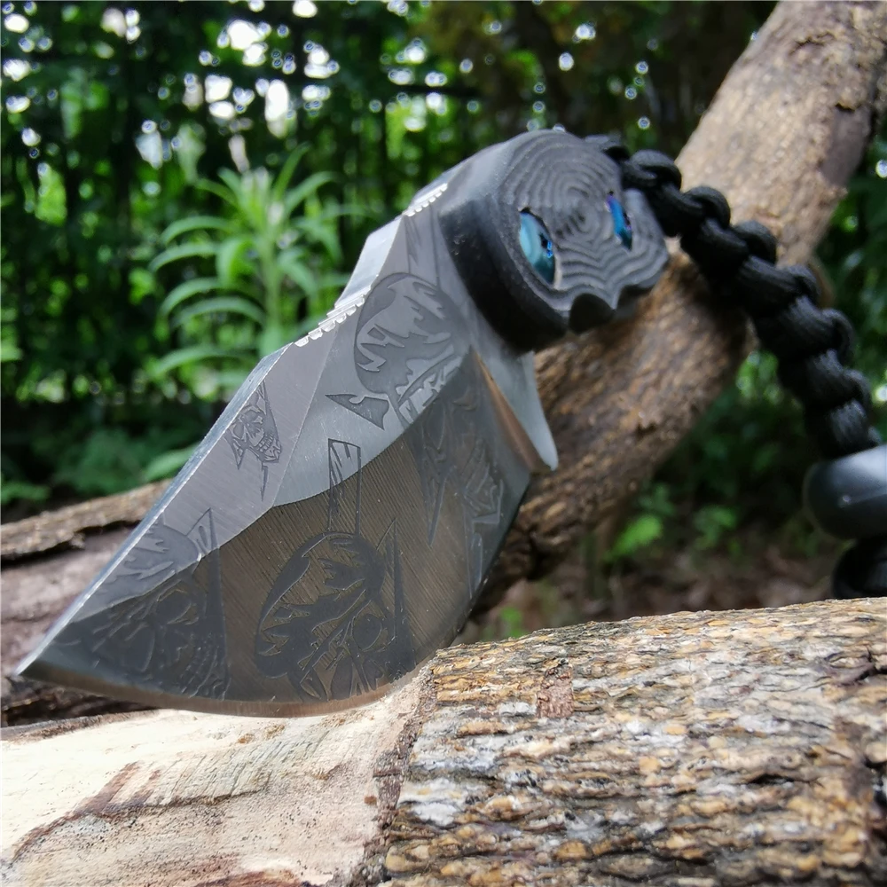 57HRC G10 нож с ручкой высокая твердость Ковка прямое лезвие хорошо подходит для