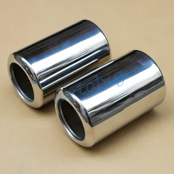 

No Screw Stainless Steel Muffler Exhaust Pipe Tip For Mazda 6 GJ CX-5 2013 2014 2015 2016 Mazda6 Atenza Tail Accessories