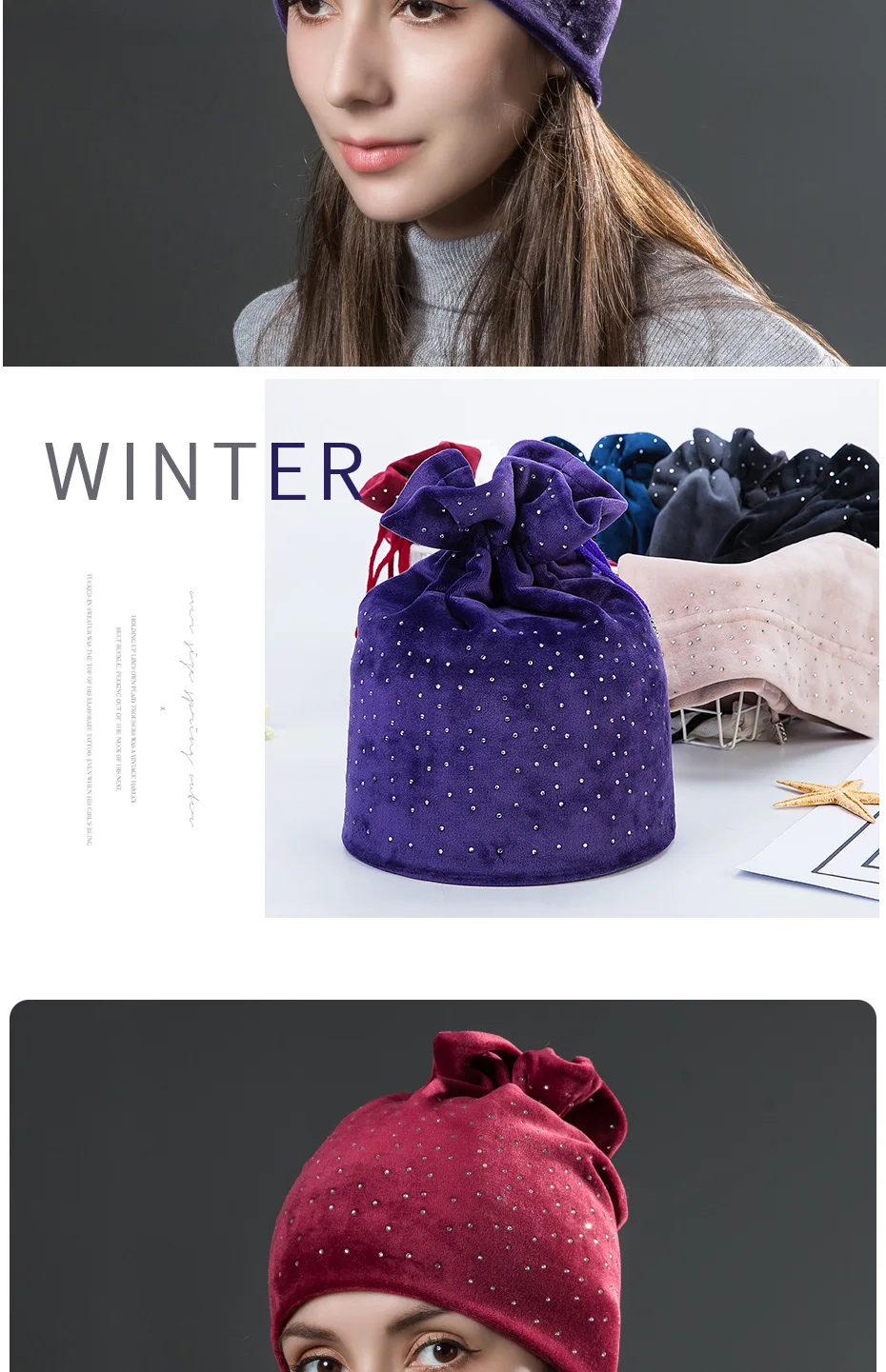 法兰绒绑头发_09