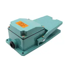 AC 250V 15A 1NO 1NC Momentary Pedal Foot Switch Anti-slip Controller Switch 23GB 1 pc 250v 15a tfs 302 nonslip metal momentary electric power foot pedal micro move switch advanced version
