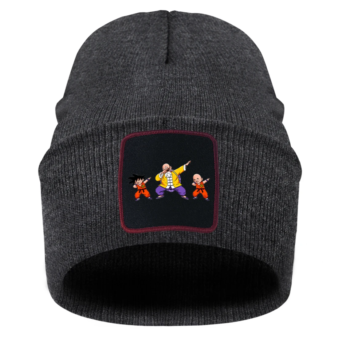 

Dragon Ball Print Knitted Hat High Quality Winter Hats For Men Women Street Hiphop Skullies Beanies Warm Casual Bonnet Ski Cap