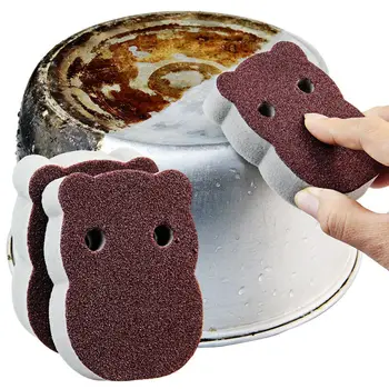 

1pcs Kitchen Accessories Magic Sponge Removing Rust Clean Cotton Wipe Cleaner Kitchen Tool Wash Pot Kitchen Utensils Gadgets