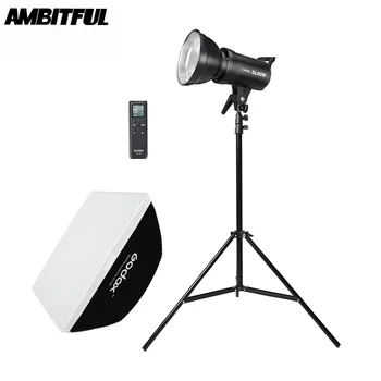

Godox SL-60W 5600K LED Video Light White Version Video Light Continuous Light Kit + 190cm Light Stand + 60x90cm Bowens Softbox