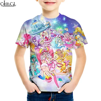 

4 To 13 Years Kids Hoodie Star Twinkle Pretty Cure 3D Print T Shirt Boys Girls Sweatshirt Fashion Shorts Clothing Drop Shipping
