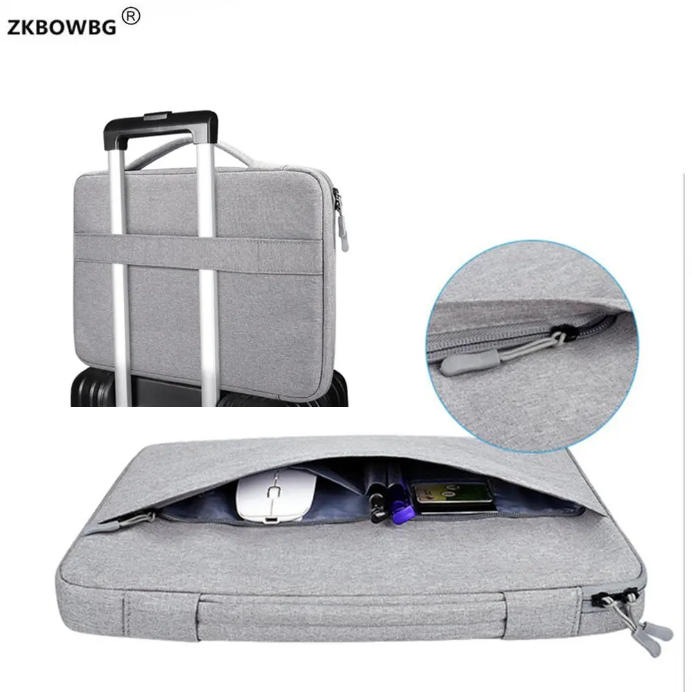 Сумка для ноутбука Air Pro 11 12 13 14 15,6 чехол для ноутбука Dell hp Macbook Xiaomi Surface pro 3 4 портфель Портативная сумка