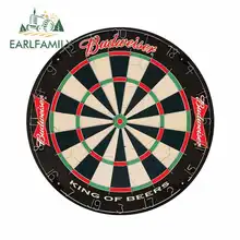 EARLFAMILY 13cm x 9.7cm Dartboard Funny Car Stickers RV VAN 3D DIY Fine Decal Bumper Trunk Truck Graphics Vinyl JDM Accessories EARLFAMILY 13cm x 9.7cm Dartboard Funny Car Stickers RV VAN 3D DIY Fine Decal Bumper Trunk Truck Graphics Vinyl JDM Accessories