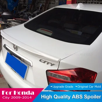 

Car Trunk Rear Spoiler ABS Plastic Primer Color Tail Trunk Wing Black Spoiler For Honda City 2009 2010 2011 2012 2013 2014