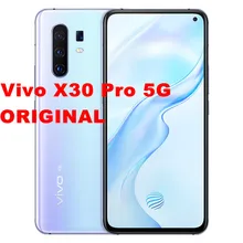 DHL Fast Delivery Vivo X30 Pro 5G Cell Phone Exynos 980 Android 9.0 6.44" Super Amoled 8GB RAM 256GB ROM 64.0MP 60x Zoom Face ID