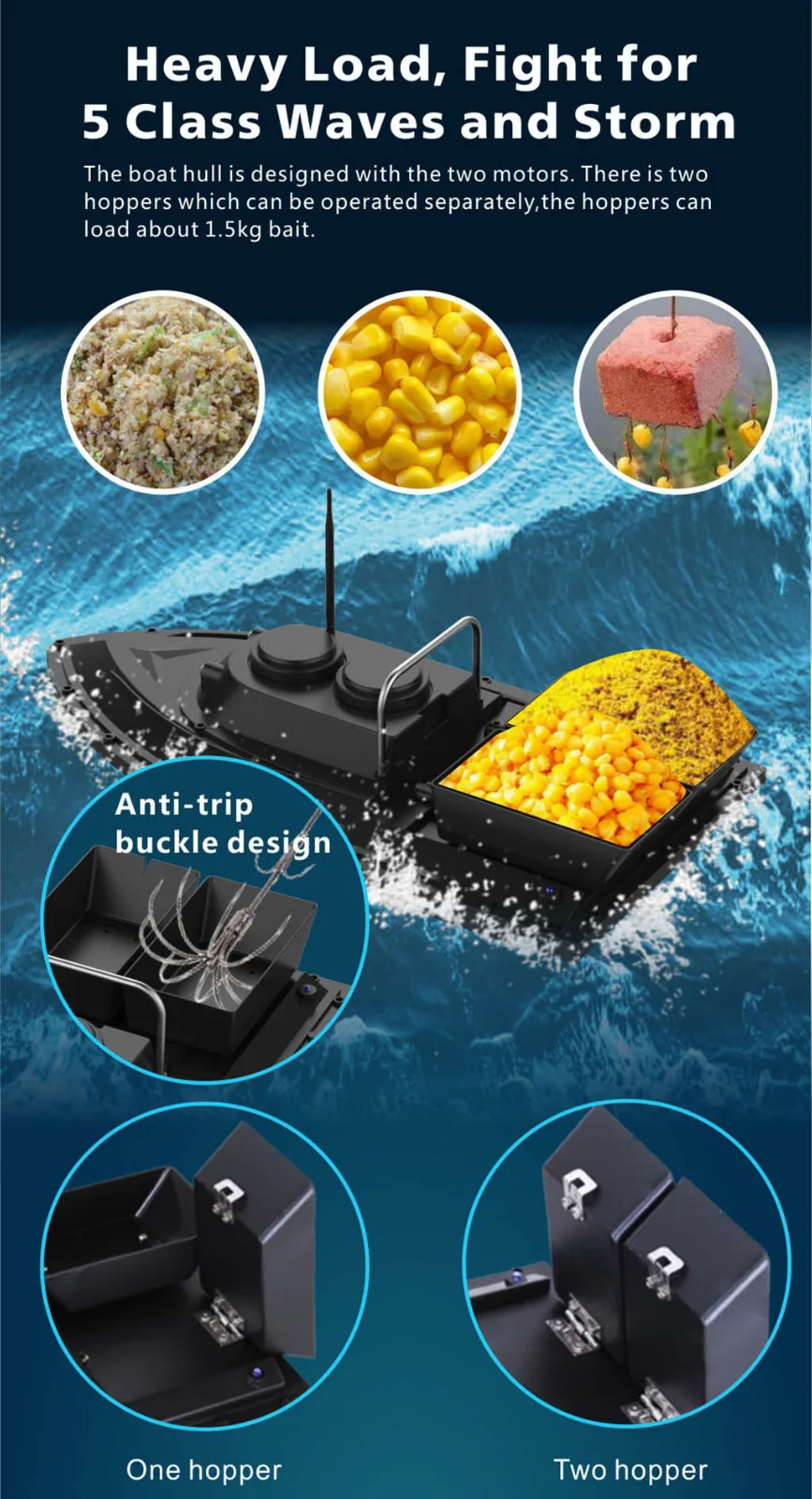 Высокоскоростная рыба F-inder 1,5 кг погрузка 500 м Пульт дистанционного управления лодка для доставки прикорма и оснастки RC лодка электрические игрушки для взрослому подарок на день рождения# g4