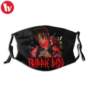 

Trippie Redd Mouth Face Mask Trippie Redd VINTAGE Facial Mask Fashion Cool with 2 Filters for Adult