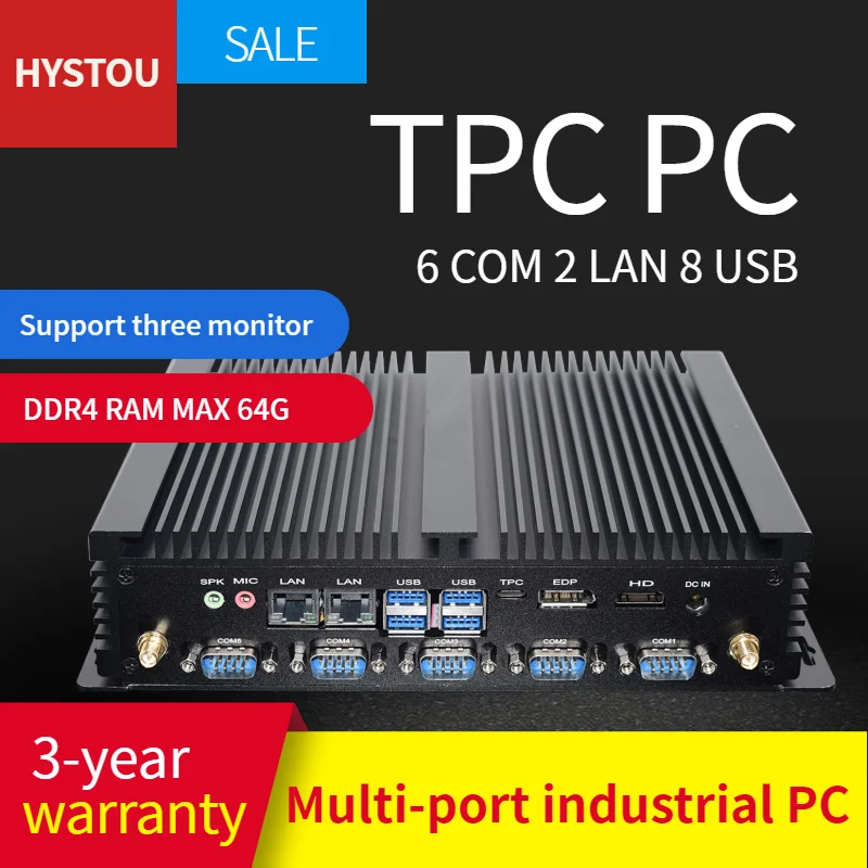 Мини ПК игровой компьютер промышленный i7 8565U i5 8265U i3 8145U двойной DDR4 HD EDP @ 60HZ sup порт 3