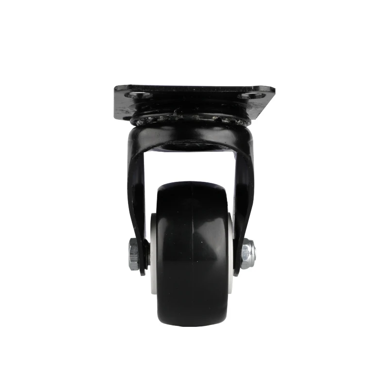 Black Travel Pull Rod Box Wheels Accessories Casters Repair Replacement New Luggage Parts Trolley Wheels Suitcase Mute Casters