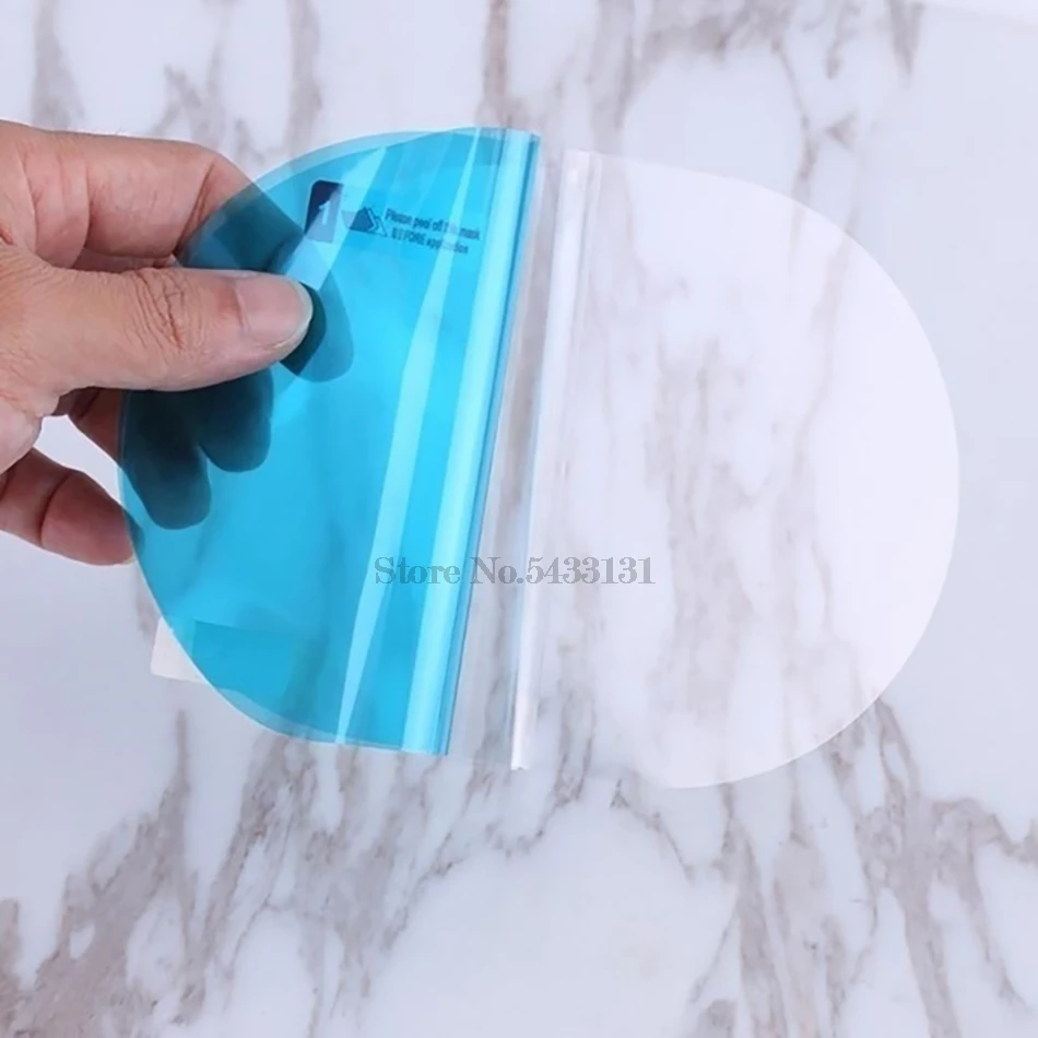 오토바이 미러 사이드 액세서리 액세서리 Gsx S1000 Cbr125R 혼다 호넷 부품 Vespa 50 용 방수 방지 비 필름