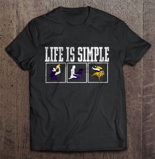 Life Is Simple Drink Sex And Minnesota уличная одежда Харадзюку 100% хлопок мужская футболка