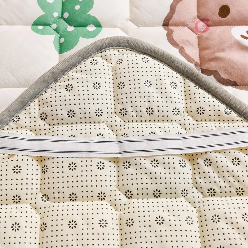 High Quality Bed Mattress Foldable Sleeping Mattress Non-slip 1.5cm Thick Tatami Single/Double Soft Cushion For Student Bed Mat