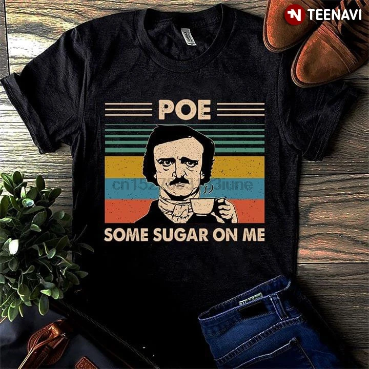 Футболка Edgar Allan Poe Some Sugar On Me | Мужская одежда