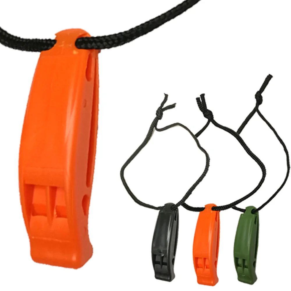 

50PCS Rescue Emergency Safety Whistles Camping Boating Swimming Whistle Kayak Scuba Diving Water Sports Outdoor Survival Device