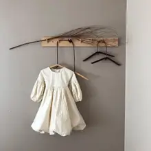 Весенне-летнее платье для девочек; Элегантная модная детская одежда