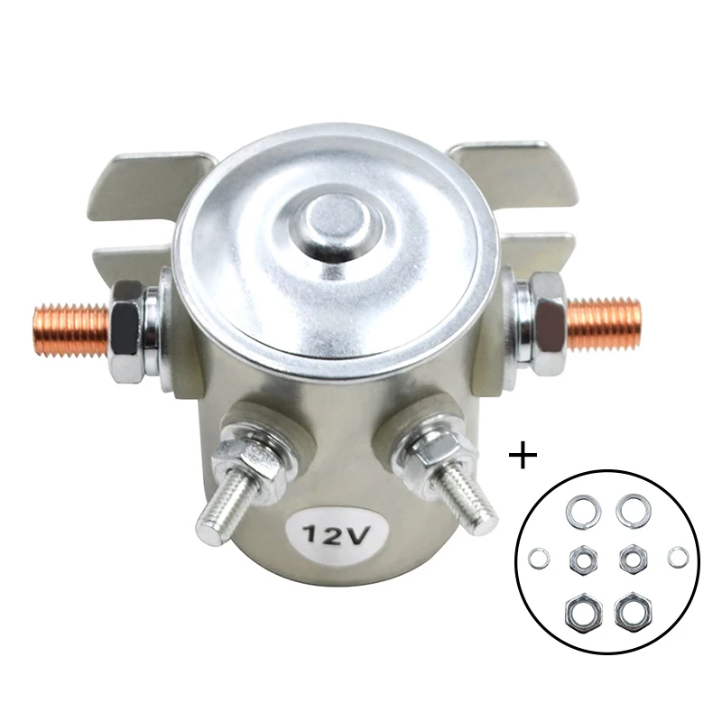 

12V Continuous Duty Solenoid Relay For Golf Carts,Winch,Marine In Rush 1114208 1114218 5117340 SWX88 15-88 SWX-88 15-132