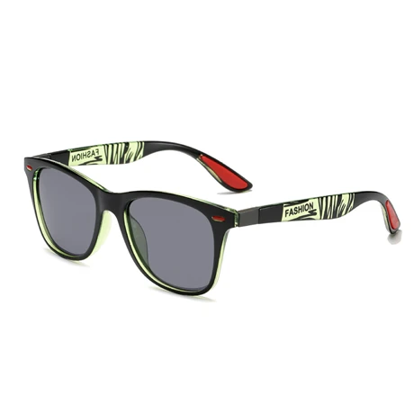Мужские классические Поляризованные солнцезащитные очки яркие ретро женские солнцезащитные очки для вождения - Цвет линз: P22-2