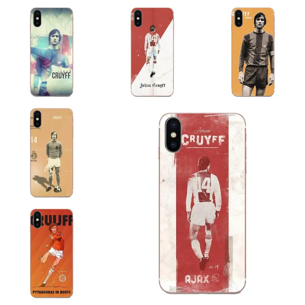 Голландские легенды чемпионата мира по футболу Johan Cruyff для Galaxy J1 J2 J3 J330 J4 J5 J6 J7 J730 J8