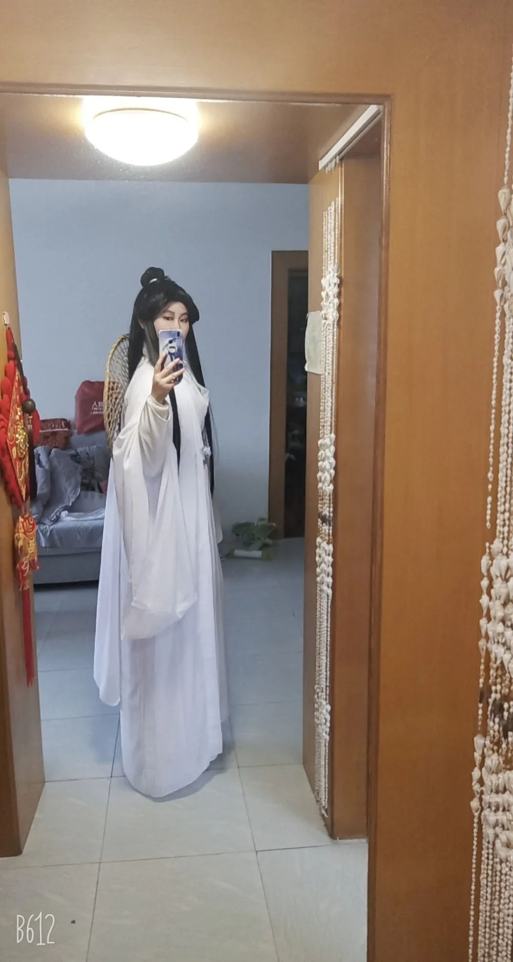 Cosfans Xie Lian Cosplay Costume Tian Guan Ci Fu Xielian Wigs Bamboo Hat Prop White Han Anime Outfit Unisex -Zentai shop online H7141d68f049d423c92ccb30b0a9b7fb0S.jpg