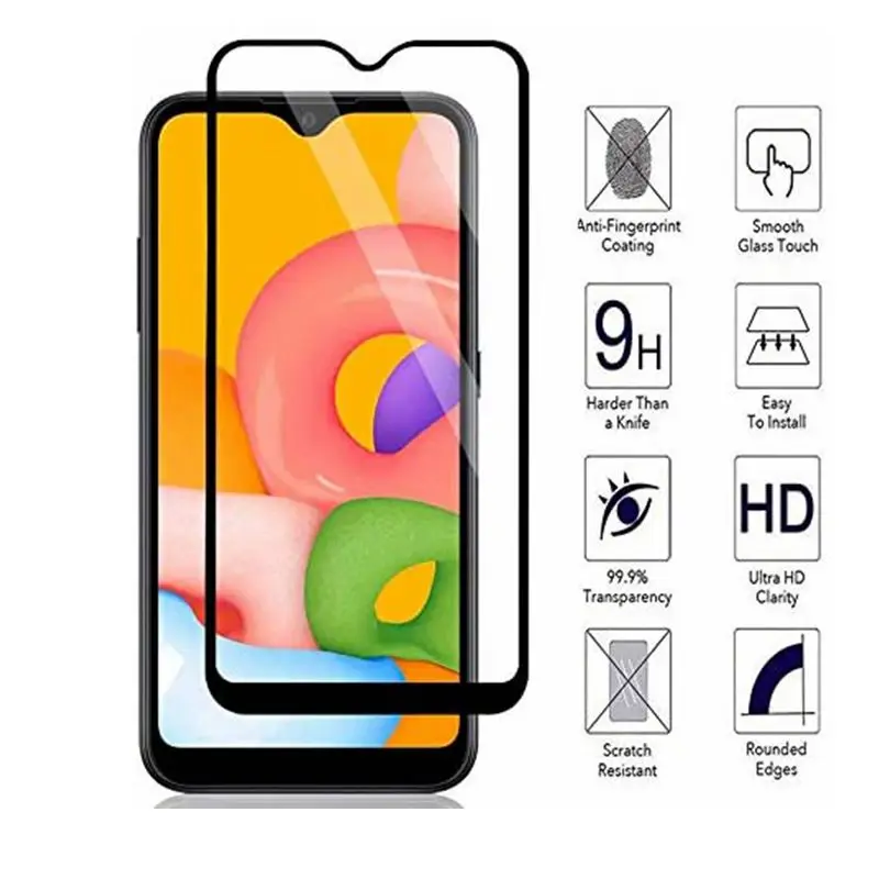 강화 유리 보호 스크린 필름, 삼성 갤럭시 A32 A022G A325F DS A52 A525F A526B A72 A725F A02 S21 A 32 52 72 02 S 21 용