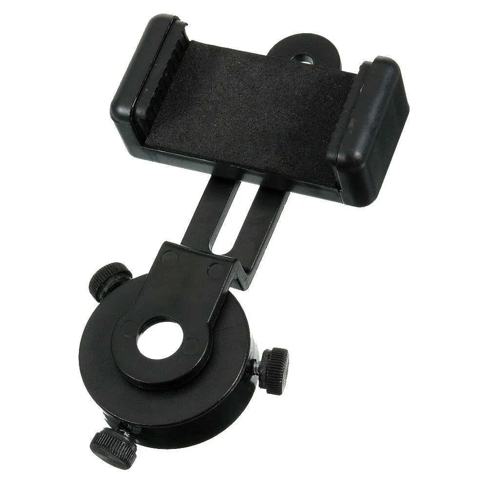 

Microscope Universal Adjustable Size Binoculars Adapter Cell Phone Bracket Photography Stable Telescope Holder Outdoor Clip Type