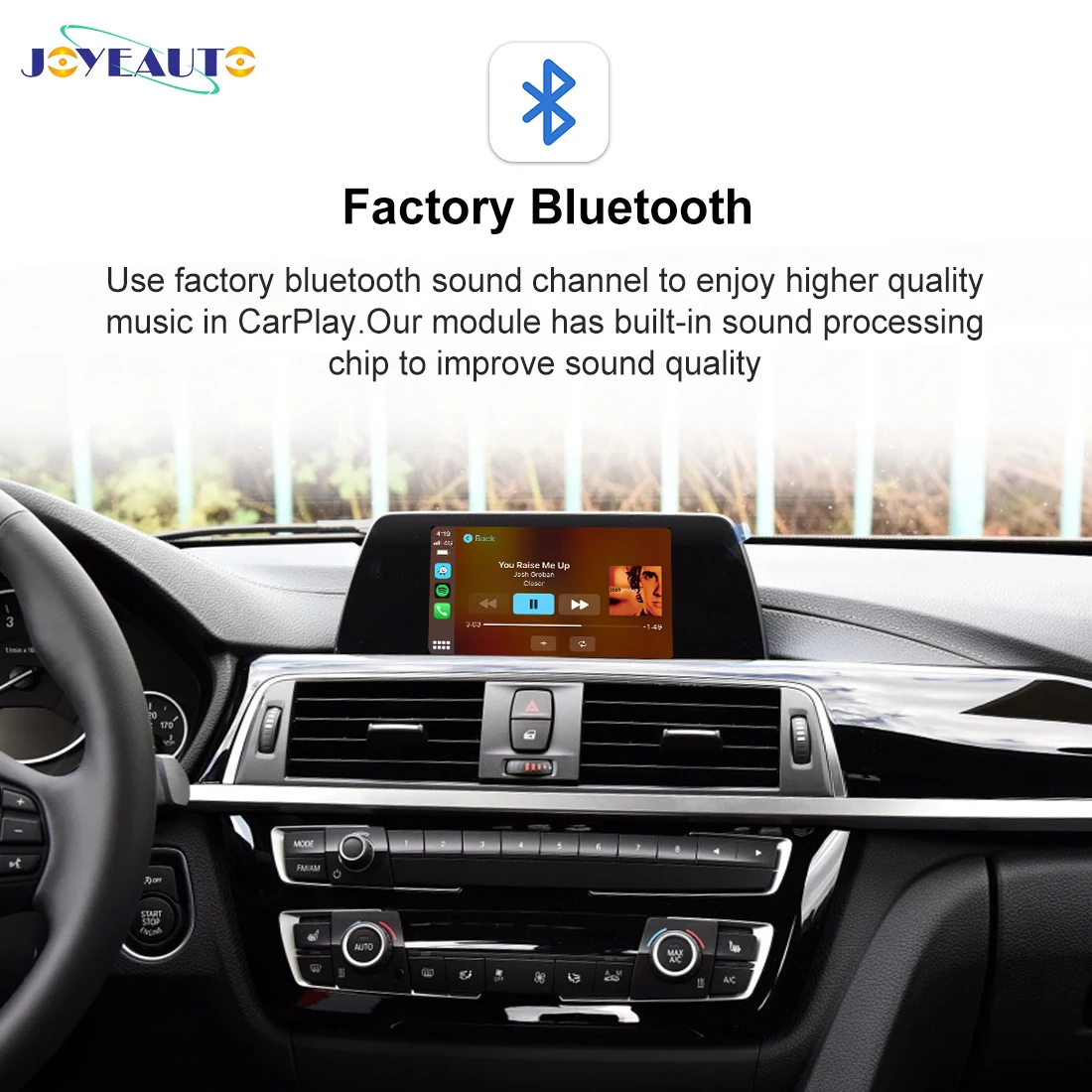 JoyeAuto Wireless Apple Carplay For BMW 1 2 3 4 5 6 7 Series X1 X3 X4 X5 EVO NBT CCC CIC 2003-2018 Android Auto Car Play Module