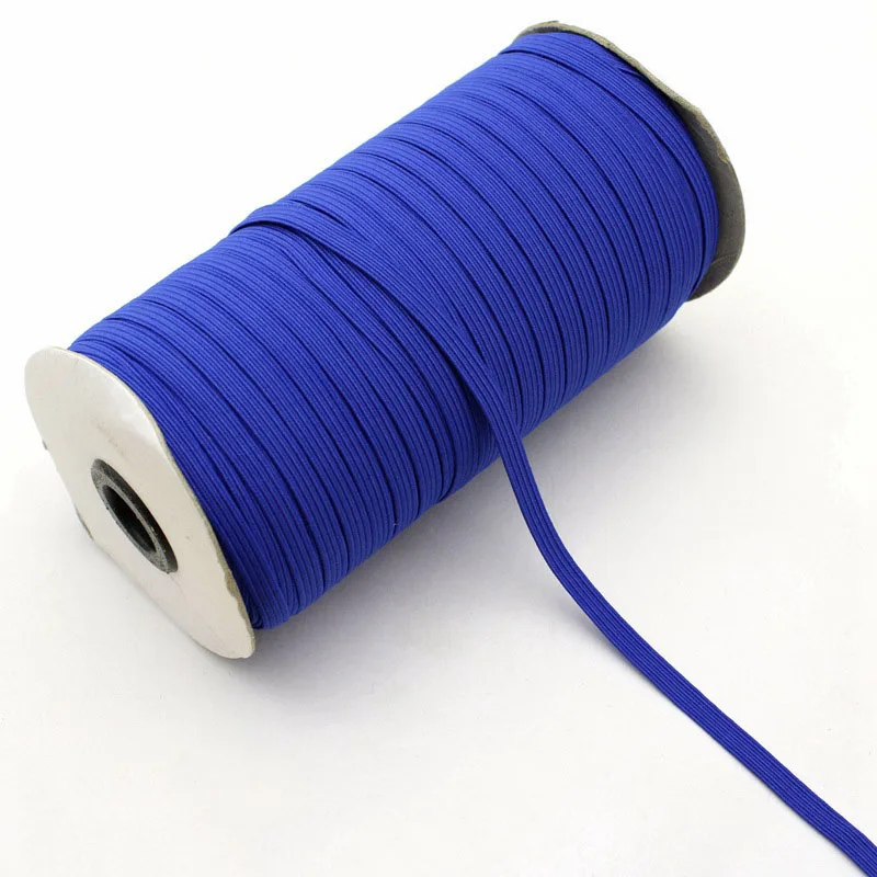 royalblue 15 м 6 эластичные нитки мягкая кожа резинки кальсоны Декор эластичные тесьма DIY Швейные аксессуары - Цвет: royalblue