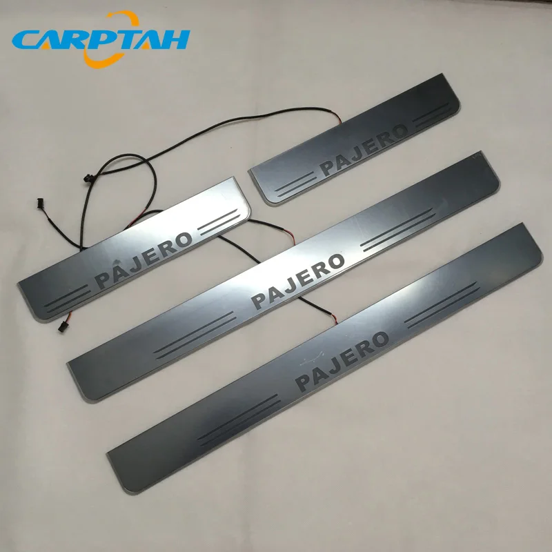 CARPTAH обшивка педали для автомобиля наружные детали светодиодная Накладка порога