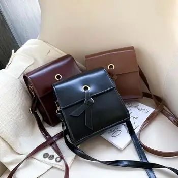 

Fashion Messenger Bag Women PU Leather Vintage Purse Casual Shoulder Handbag Ladies Shopping Crossbody Sling Bags