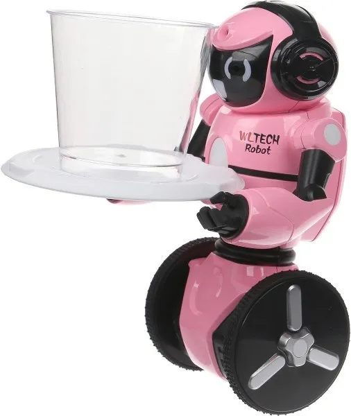  Pink Robot WL toys F4 C WiFi FPV camera control via APP WLT-F4-PINK