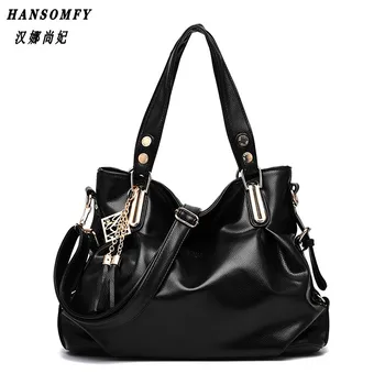 

100% Genuine leather Women handbags 2019 New package classic casual fashion soft bag portable shoulder bag women Messenger