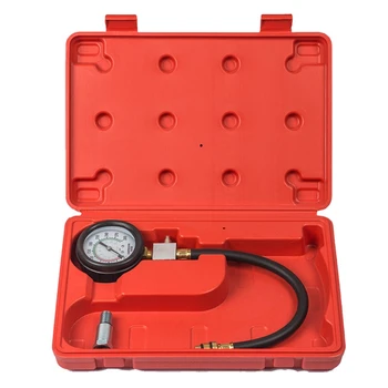

Gasoline Engine Compression Tester Car Gasoline Engine Cylinder Car Pressure Gauge Tester Car Test Kit