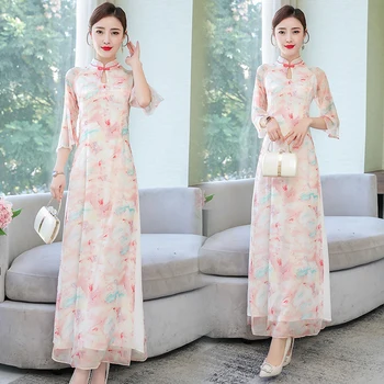 

2020 kimono floral print robe japanese style kawaii tops skirt girl yukata aodai haori outfit women vintage party dress asian