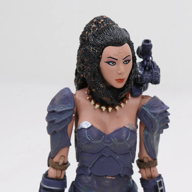 NECA серия Хищник Чужой против Хищника Machiko Noguchi Hornhead хищник, чужой с яйцами ПВХ фигурка Коллекционная модель