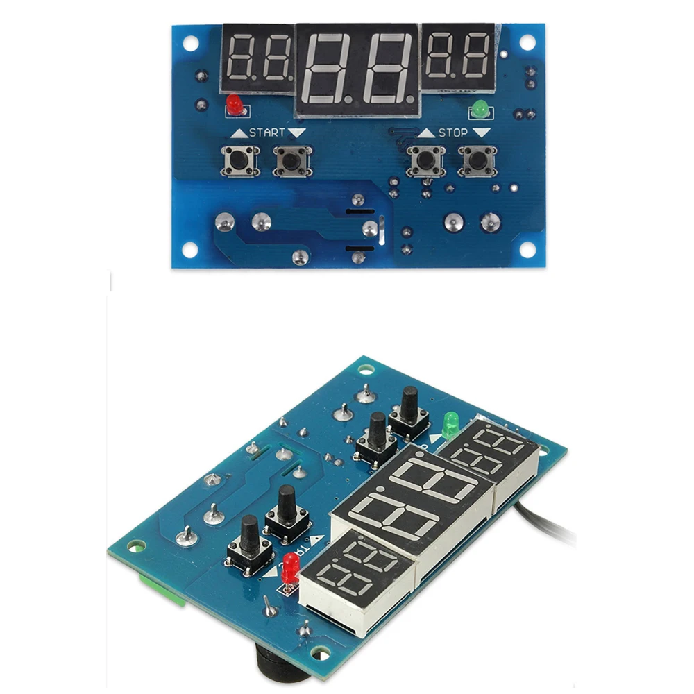 

Intelligent Digital Thermostat Temperature Controller Thermometer High and Low Temperature Display With NTC Waterproof sensor