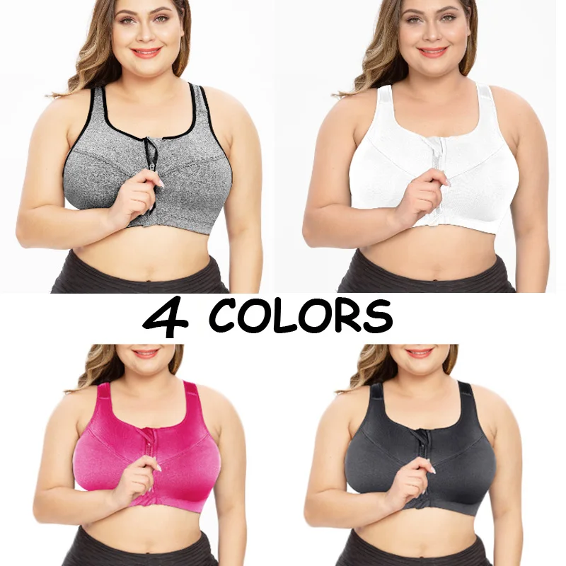 SEXYWG Plus Size Sports Top Yoga Bras Women Seamless Underwear Shockproof Gym Shirt Crop Vest Running Bra Bh Push Up Bra M-5XL (6)